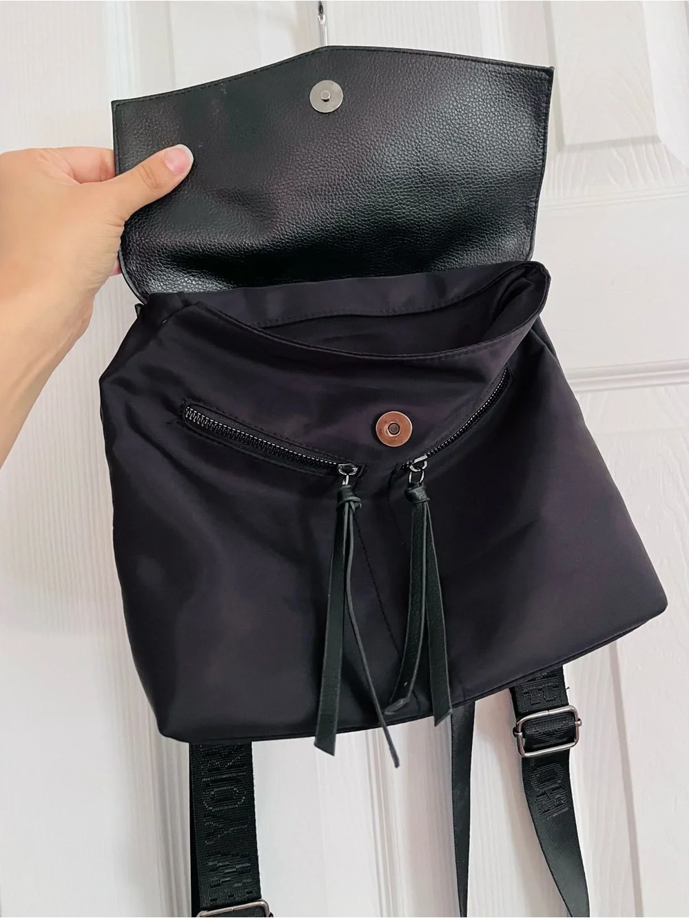 Botkier New York Trigger Mini Backpack in Black